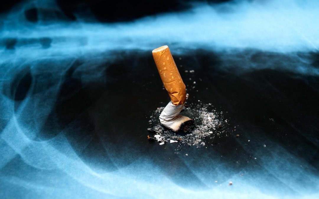 64% de los casos de cáncer de pulmón son causados por el tabaco