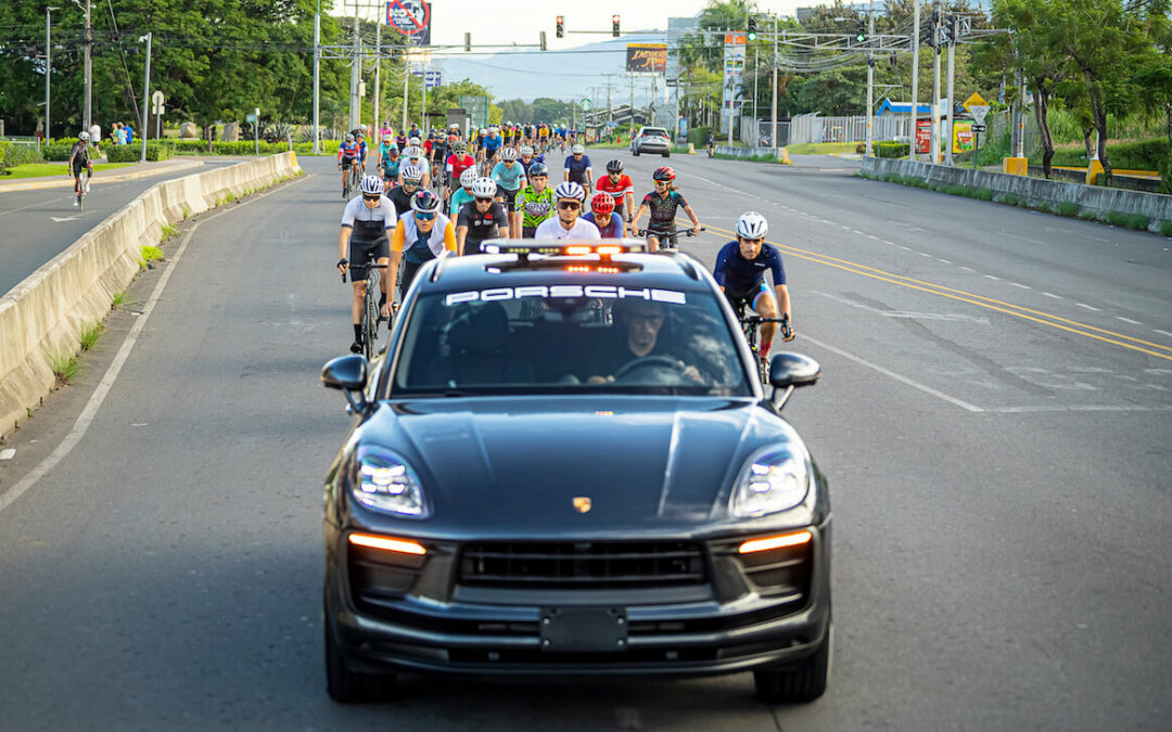Porsche Costa Rica apoya el ciclismo con el primer Porsche Ride